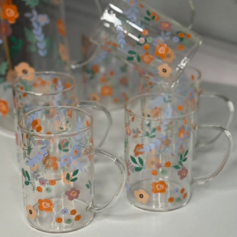 Image of طقم شربات فلوري 7 قطع