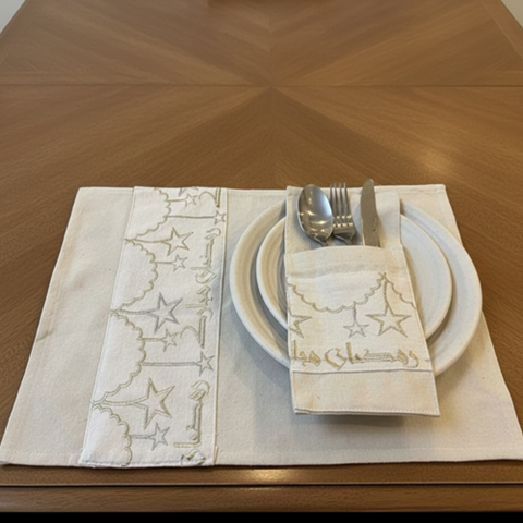 Image of طقم كوستر + كفر معالق