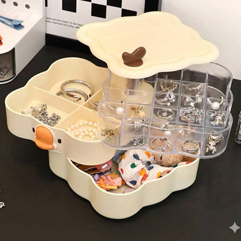 Image of منظم أكسسورات مقسم 3 دور