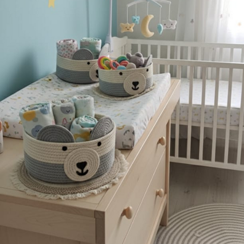 Image of سلة تخزين لغرف الأطفال