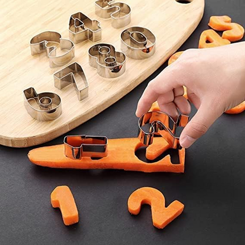 Image of طقم قطاعات شكل أرقام 10 قطع