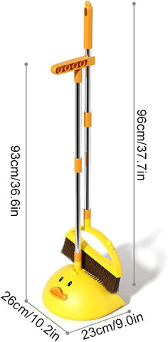 Image of طقم جاروف بالمقشة شكل بطوط