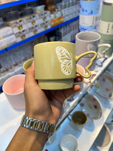 Image of طقم مجات فراشة 4 قطع