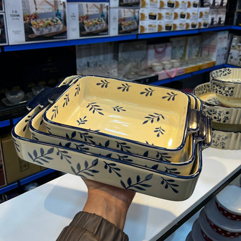 Image of طقم طواجن فلوري 3 قطع