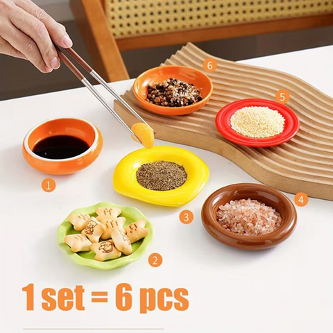 Image of طقم أطباق ميني شكل برجر