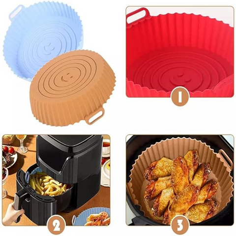 Image of وعاء سيليكون للقلاية الكهربائية