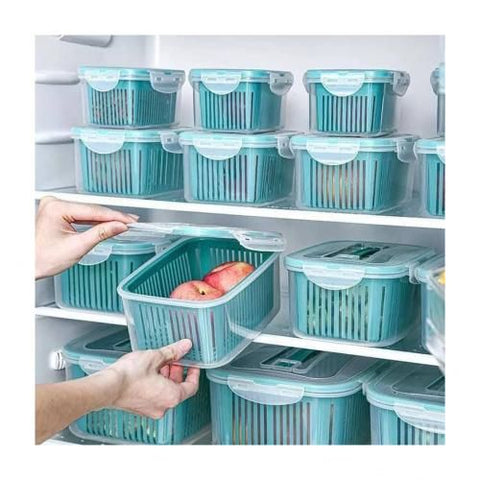 Image of علب ثلاجة بالمصفاة 5 قطع