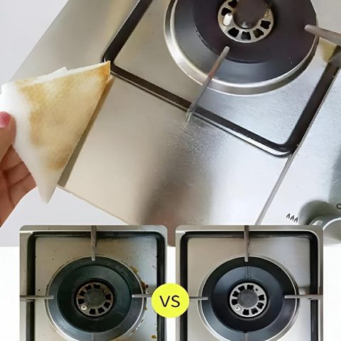 Image of باكيت مناديل تنظيف الدهون 80 منديل