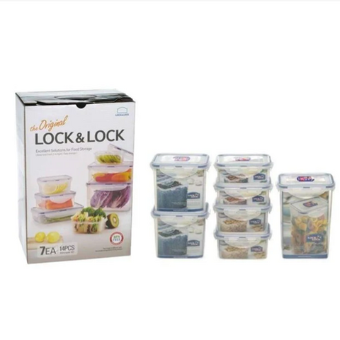 Image of طقم علب لوك أند لوك 7 قطع