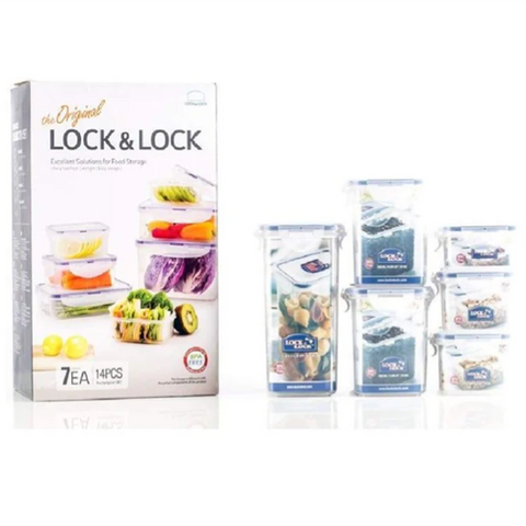Image of طقم علب لوك أند لوك 7 قطع