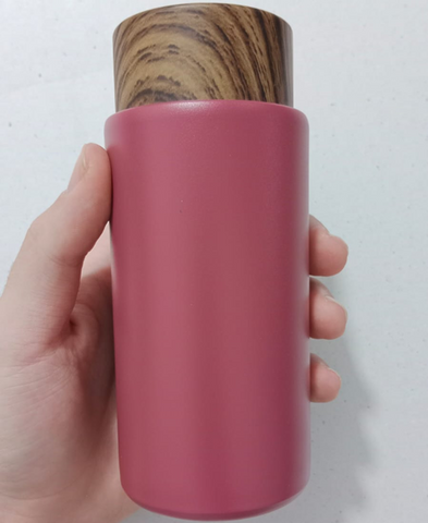 Image of ترمس ميني بغطاء خشبي