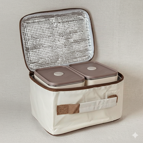 Image of طقم لانش بوكس 4 قطع