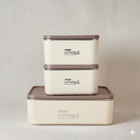 Image of طقم لانش بوكس 4 قطع