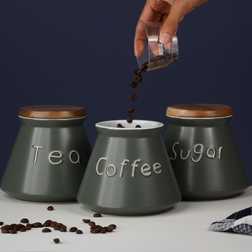 برطمانات بورسلين 3 قطع