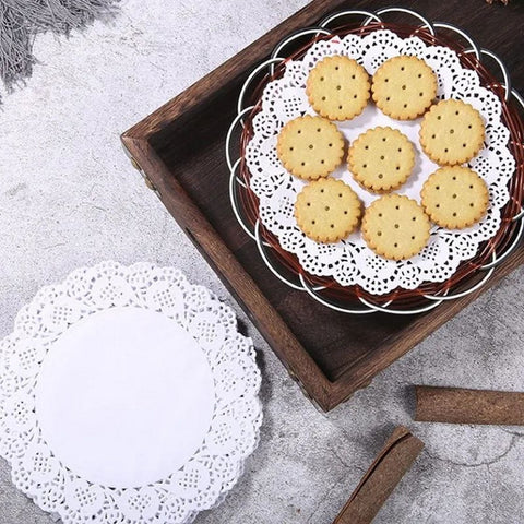 Image of ورق الدانتيل الصحي لتقديم الطعام