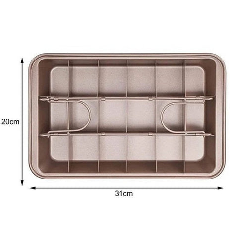 Image of صينية براونيز 18 خانة