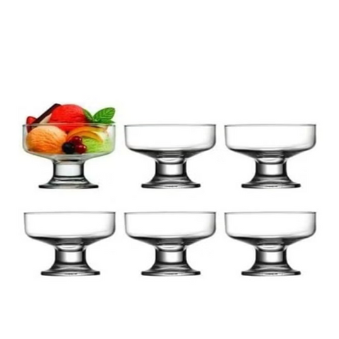 Image of طقم كوب أيس كريم 6 قطع Pasabahce