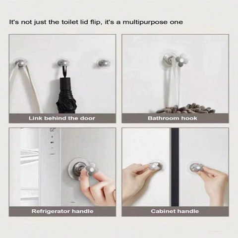 Image of طقم 2 مقبض لغطاء الحمام