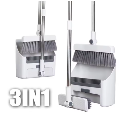 Image of طقم جاروف بالمقشة 3 في 1