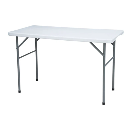 ترابيزة بلاستيك مستطيلة قابلة للطي