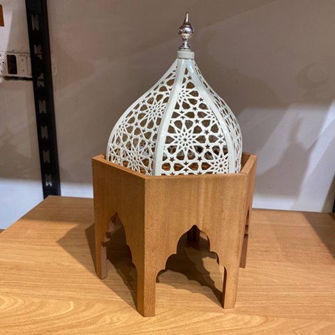 Image of طبق تقديم بغطاء قبة