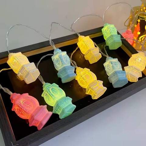 Image of فرع إضاءة فوانيس ونجوم