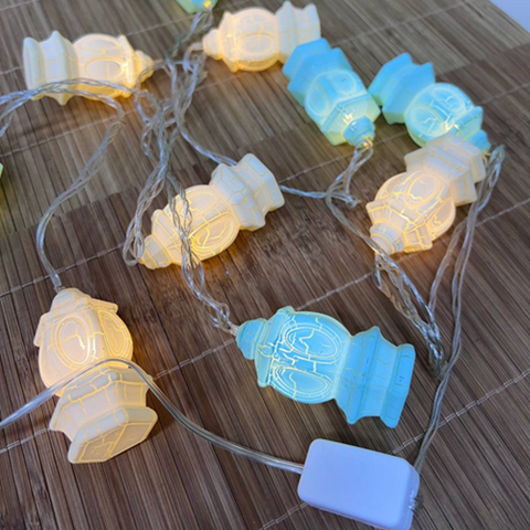 Image of فرع إضاءة فوانيس ونجوم