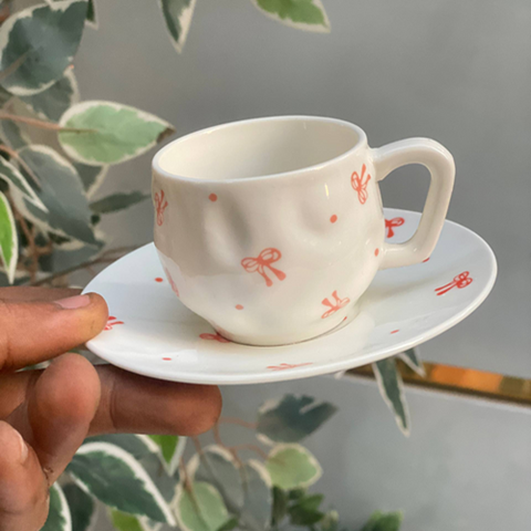 Image of طقم فناجين بورسلين 6 قطع