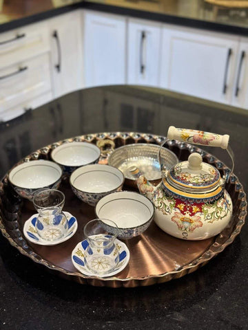 Image of صينية نحاس لتقديم الطعام