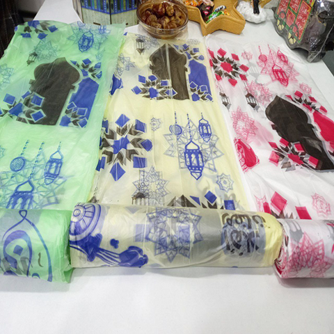 Image of طقم مفارش بلاستيك لرمضان