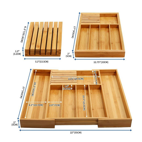 Image of منظم معالق خشبي