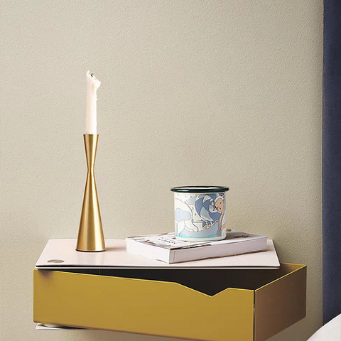 Image of طقم شمعدان جولد 3 قطع