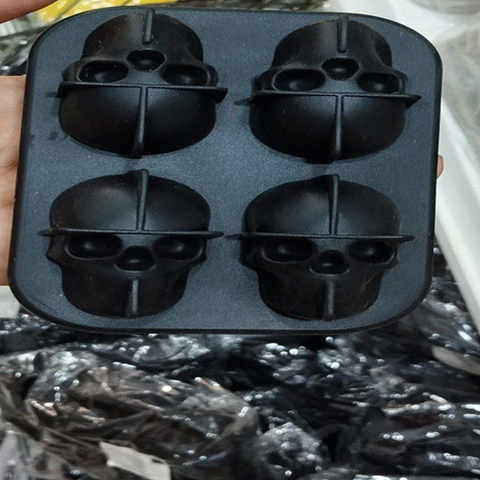 Image of قالب ثلج شكل جمجمة