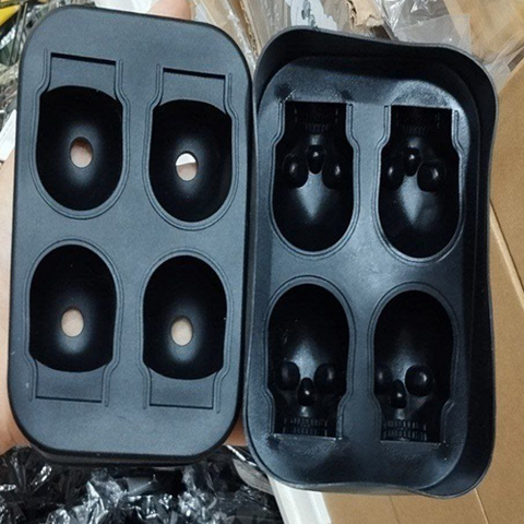 Image of قالب ثلج شكل جمجمة