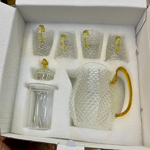 Image of طقم براد + 4 فنجان