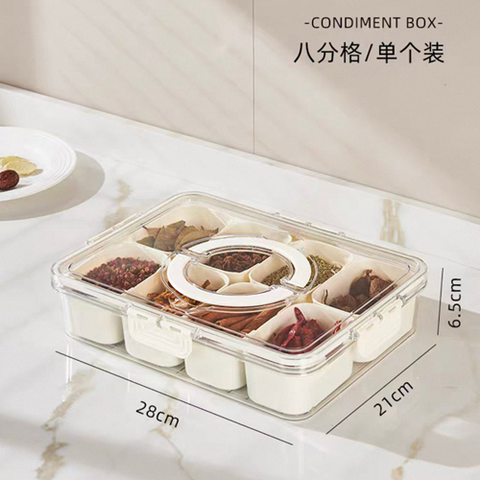 Image of علبة ثلاجة مقسمة 8 خانة