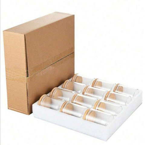 Image of طقم برطمانات زجاج 12 قطعة