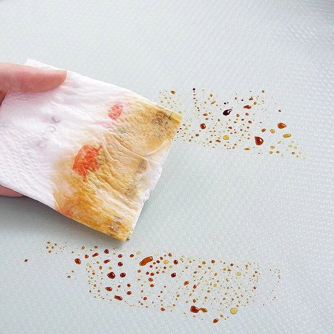 Image of رول سيليكون أبيض للأدراج