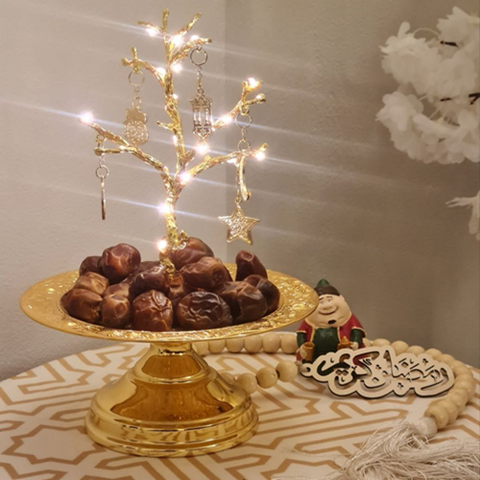 Image of تمرية مضيئة شكل شجرة