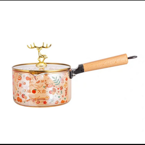 Image of كسرولة بايركس بيد خشب