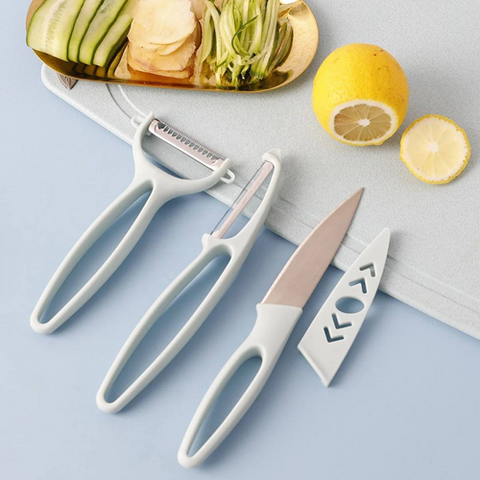 Image of طقم أدوات المطبخ 3×1 للتقطيع والتقشير