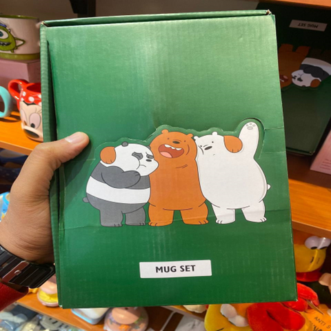 Image of طقم مجات بالمعلقة 3 قطع