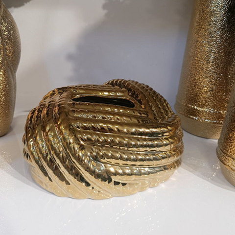 Image of علبة مناديل شكل عقدة