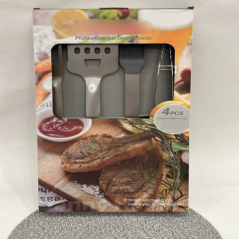 Image of طقم أدوات الشوي 4 قطع