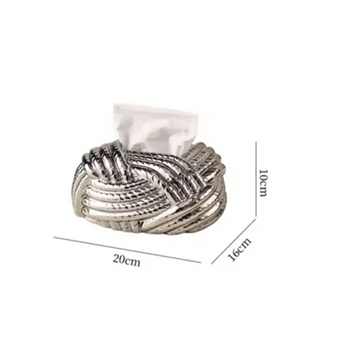 Image of علبة مناديل شكل عقدة