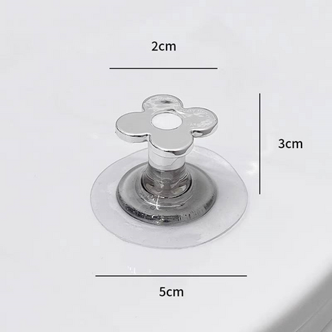 Image of طقم 2 مقبض لغطاء الحمام