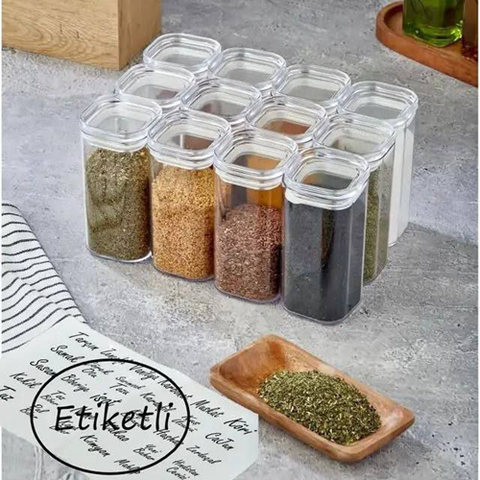 Image of طقم برطمانات أكليريك 12 قطعة