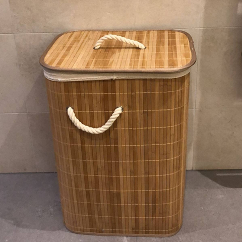 Image of سبت تخزين خشب للملابس