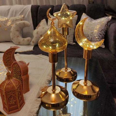 Image of طقم استاندات هلال ونجمة وجامع