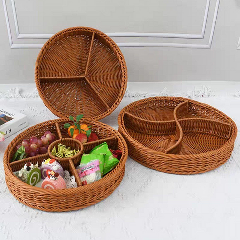 Image of صينية رتان مقسمة